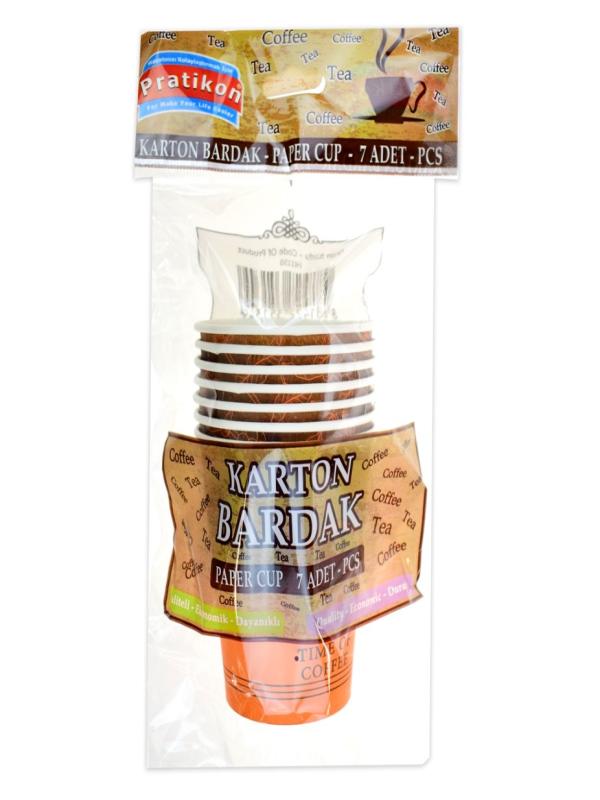 PRATİKON KARTON BARDAK 7 Lİ PR1150