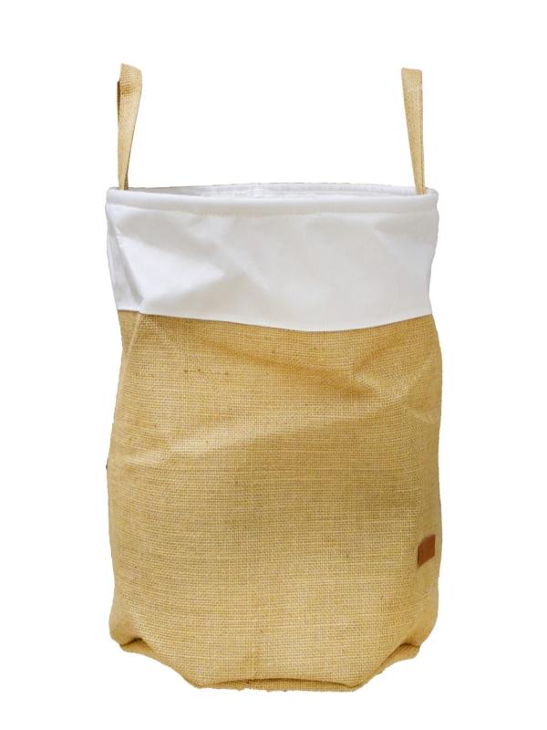 PRENDİ HOME JUT GARNİLİ BÜZGÜLÜ SEPET 37*40 CM