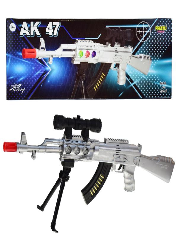 PRESTİJ KUTULU IŞIKLI SESLİ TÜFEK FAB(6767)