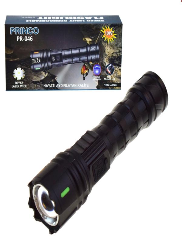PRİNCO PR-046 EL FENERİ 10W