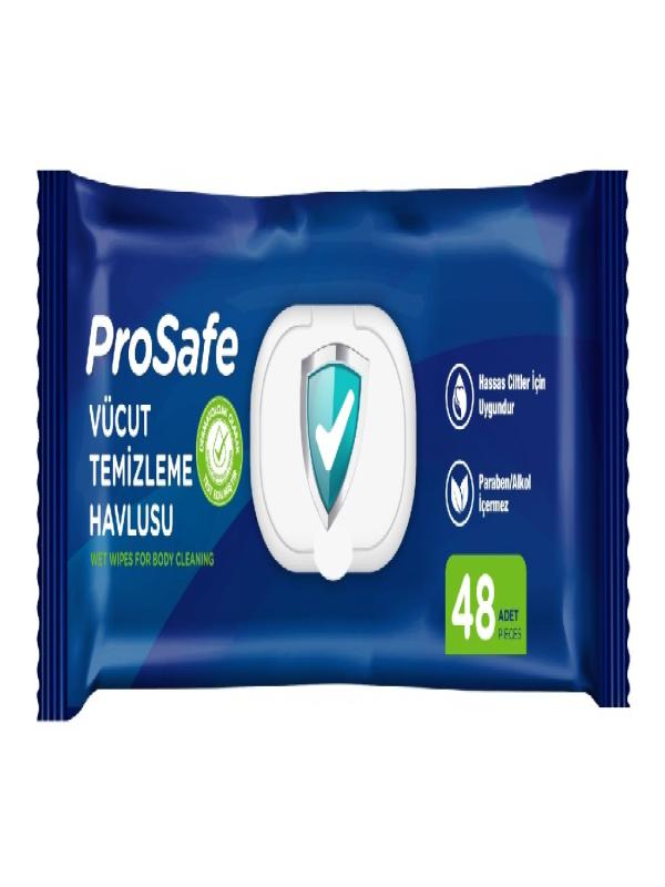 PROSAFE VÜCUT TEMİZLEME HAVLUSU 48 Lİ