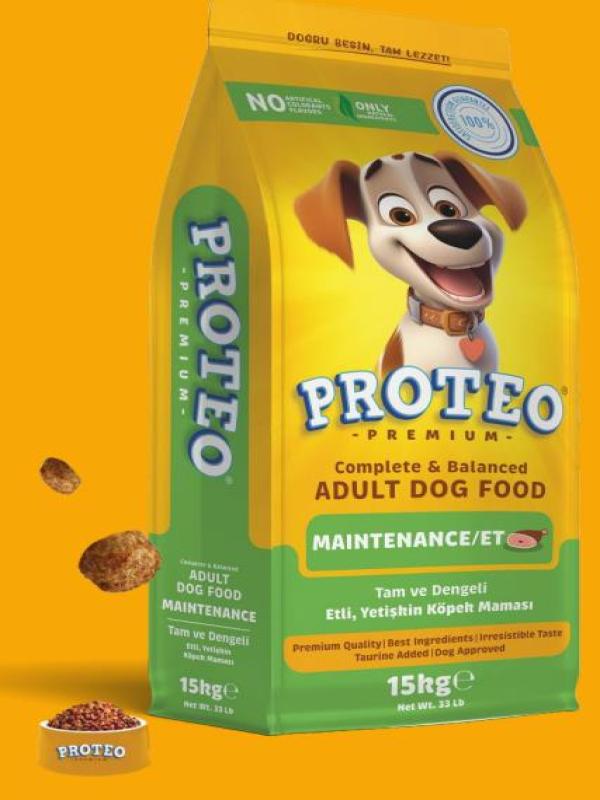 PROTEO ETLİ KÖPEK MAMASI 15 KG