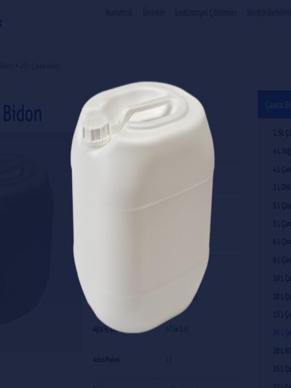 PROXİ BULAŞIK MAKİNA PARLATICI 20 KG