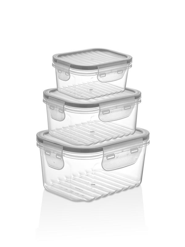 QLUX QUICK SIZDIRMAZ SAKLAMA KAP SET 3 LÜ L-860-2