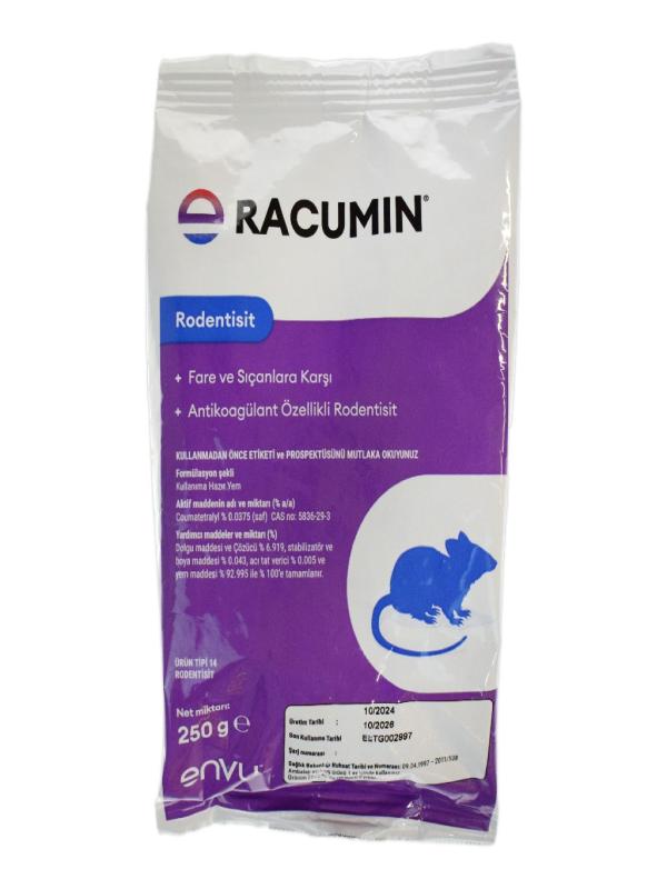 RACUMİN RODENTİSİT FARE ZEHİRİ 250 GR