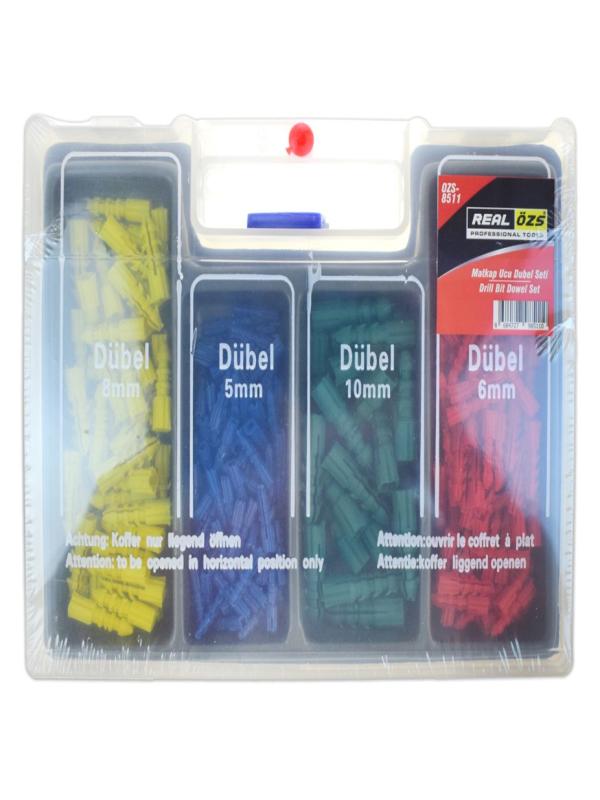 REAL ÖZS MATKAP UCU VE DÜBEL SETİ 8511