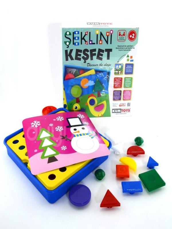 REDKA KUMTOYS ŞEKLİNİ KEŞFET KM5306