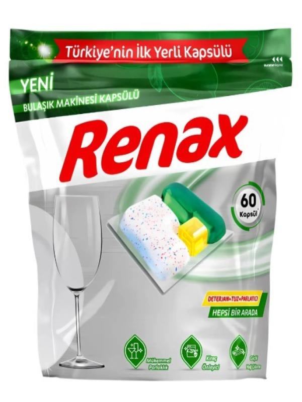 RENAX BULAŞIK MAKİNE TABLET 60 LI