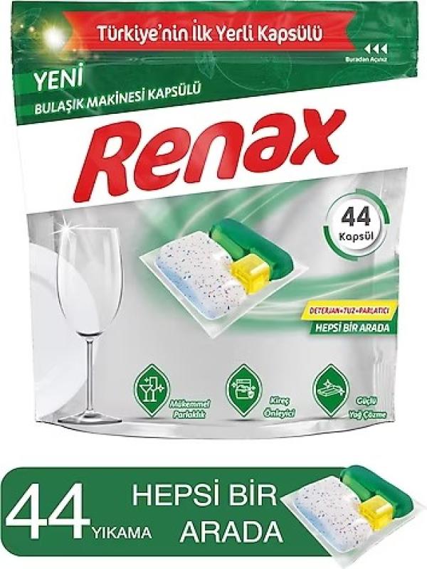 RENAX BULAŞIK MAKİNE TABLETİ 44LÜ