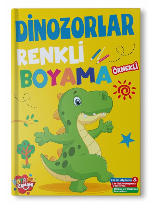 RENKLİ BOYAMA - DİNOZORLAR