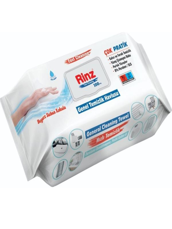 RİNZ 100 LÜ YÜZEY TEMİZLİK HAVLUSU