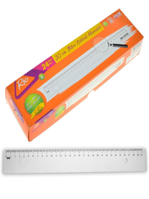 RİO MERCEK CETVEL 30 CM