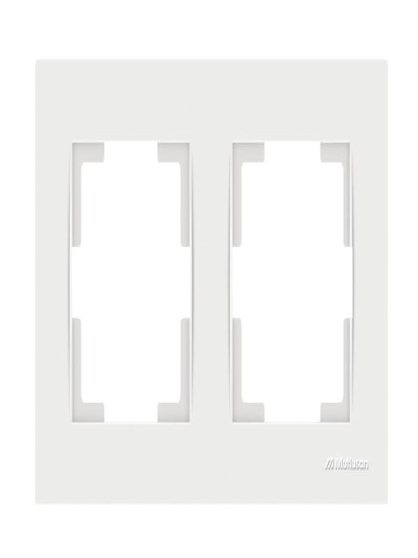 RİTA İKİLİ YATAY ÇERÇEVE BEYAZ 1201