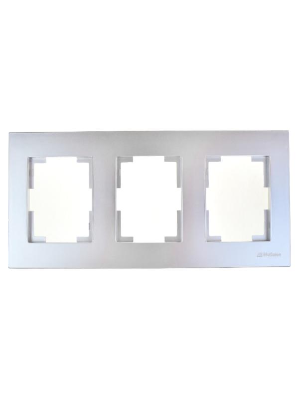 RİTA ÜÇLÜ YATAY ÇERÇEVE İNOX 1382