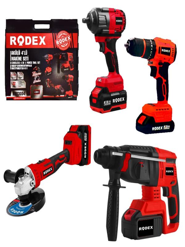 RODEX 4 LÜ MAKİNE SET