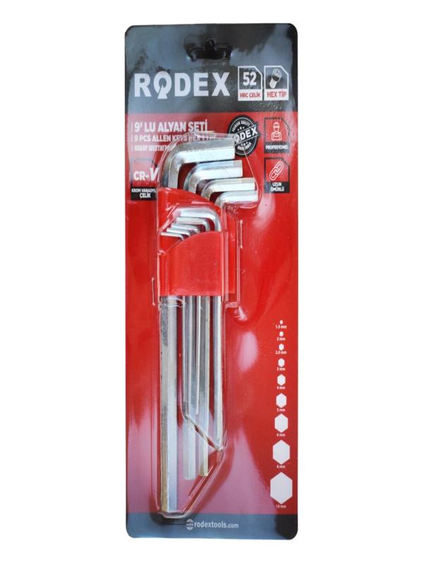 RODEX 9 PARÇA UZUN ALYAN SETİ AL102T
