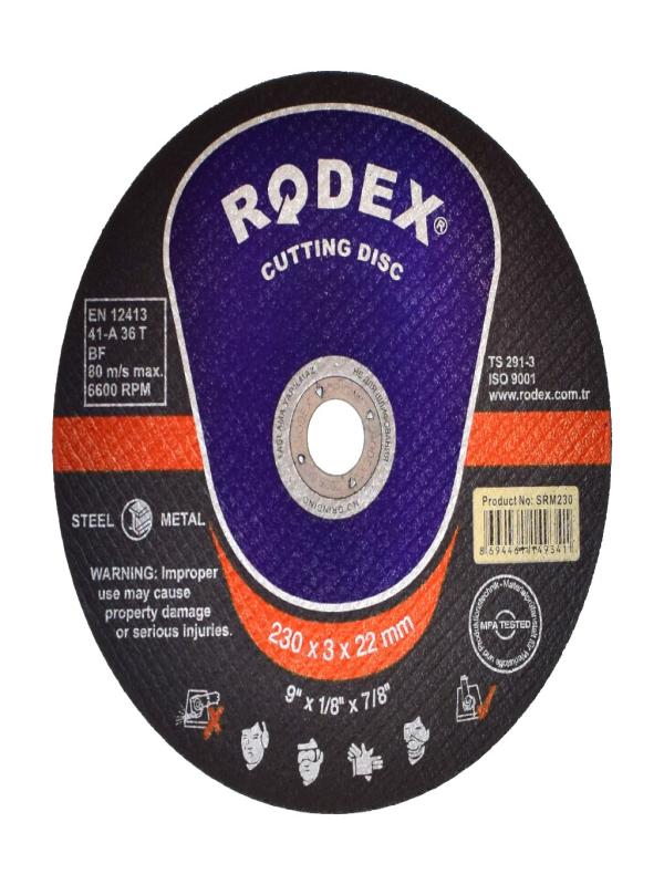 RODEX METAL KESME TAŞI 230*3*22MM SRM230