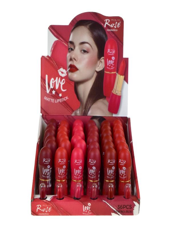 ROSE LOVE MATTE LIPSTICK RL16