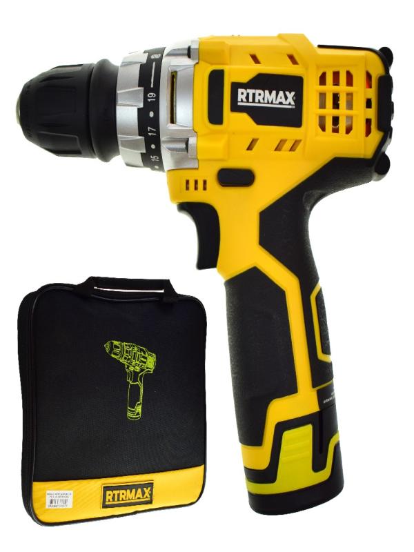 RTRMAX AKÜLÜ MATKAP 12V 2*1,5 AH AKÜ RTX1212