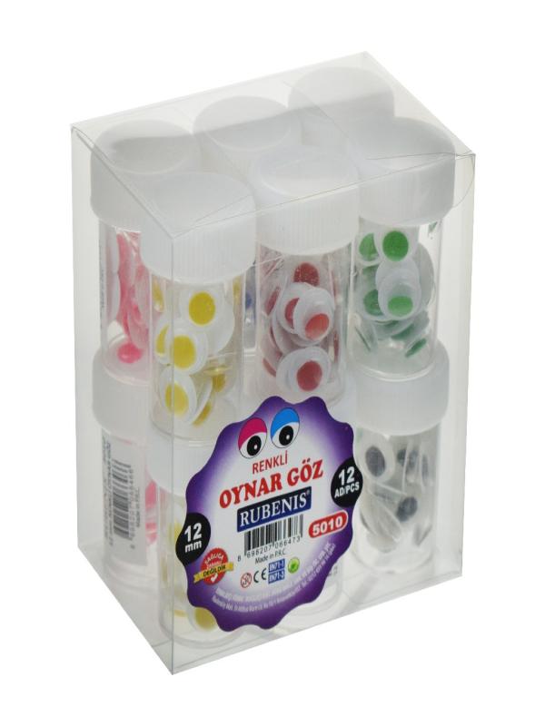 RUBENIS 12 MM RENKLİ OYNAR GÖZ 5010