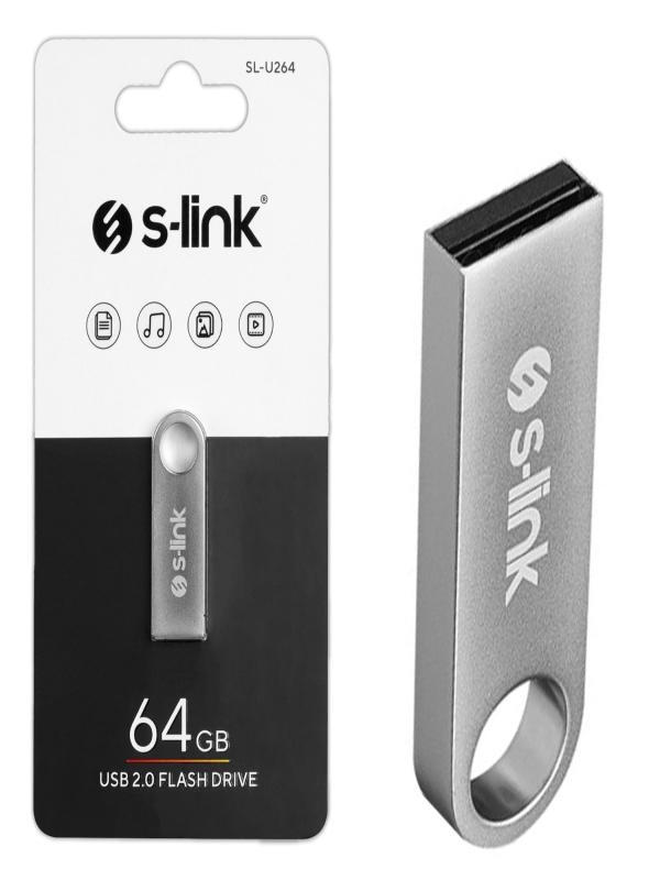 S-LİNK 64 GB USB FLASH BELLEK SL-U264