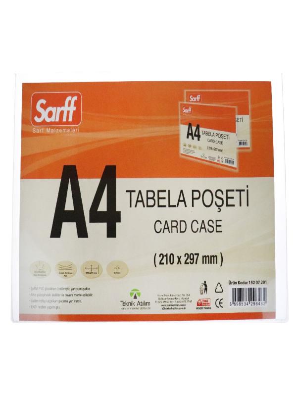 SARFF A4 TABELA POŞETİ 210*297MM