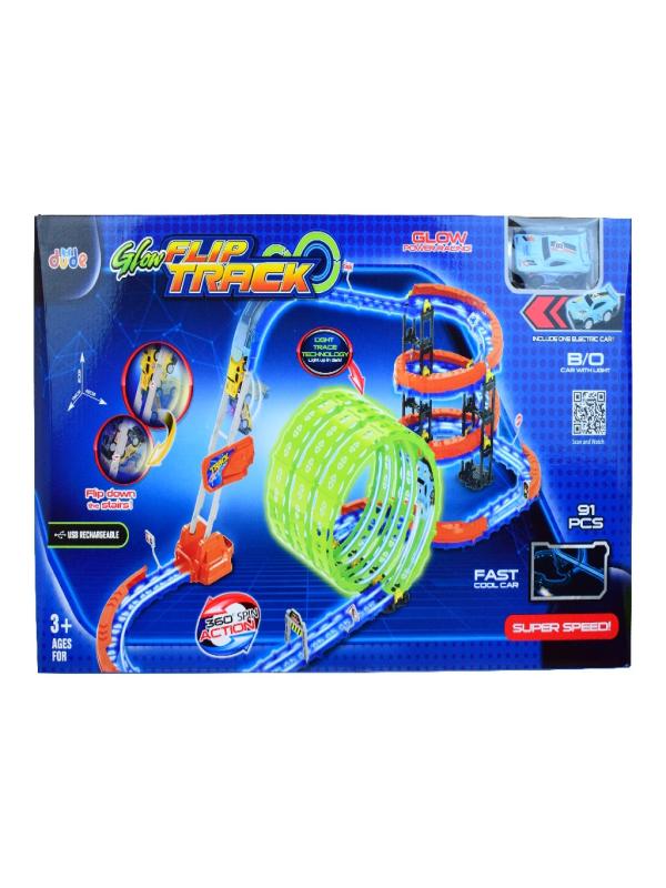 ŞARJLI FOSFORLU RACİNG SET 91 PARÇALI SH40595