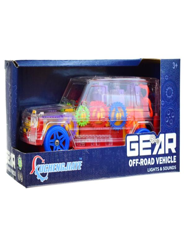 ŞEFFAF ÇARKLI PİLLİ ARABA C-1A