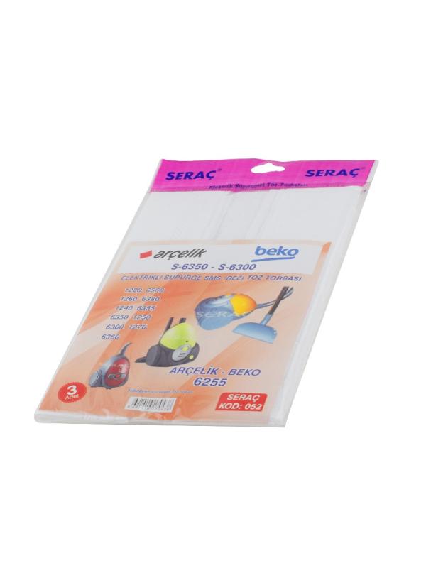 SERAÇ BEZ SÜPÜRGE TORBASI ARÇELİK NO:052