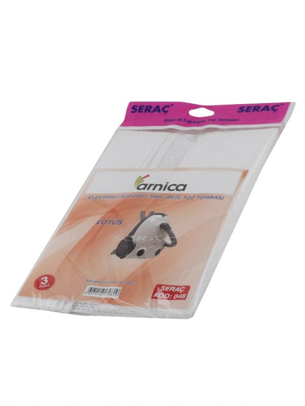 SERAÇ BEZ SÜPÜRGE TORBASI ARNİKA LOTUS NO:48