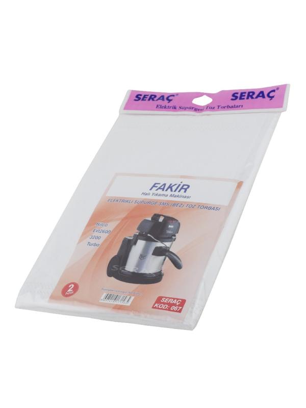 SERAÇ BEZ SÜPÜRGE TORBASI FAKİR HALI YIKAMA NO:67