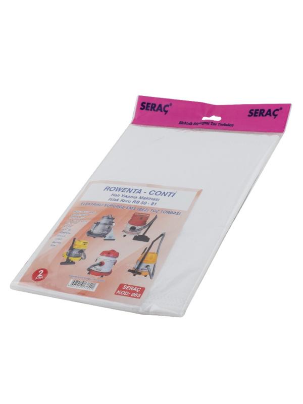 SERAÇ BEZ SÜPÜRGE TORBASI ROWENTA RBS50 NO:65