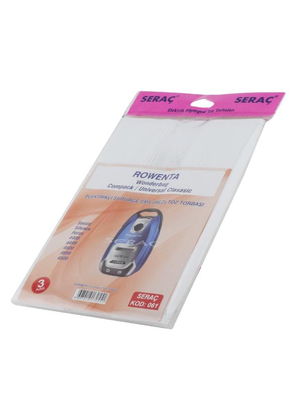 SERAÇ BEZ SÜPÜRGE TORBASI ROWENTA SESSİZ NO:61