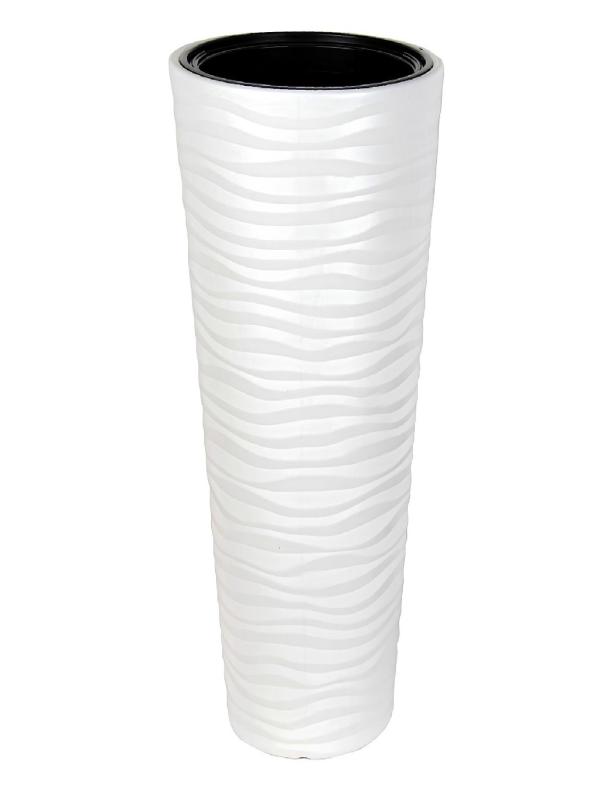 SERİNOVA KUMSAL VAZO SAKSI NO 3 BEYAZ KVT307201