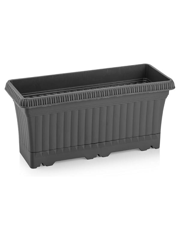 SERİNOVA OVA BALKON SAKSI NO 2 ANTRASİT OB0201102