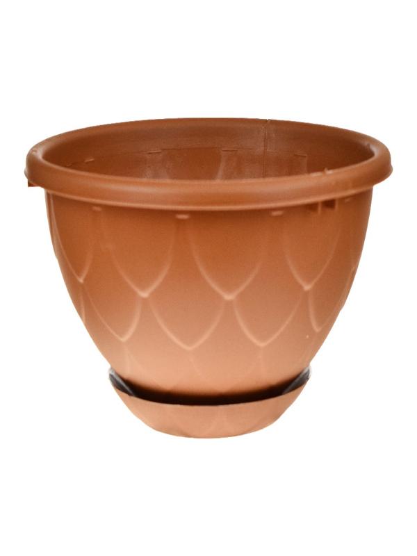 SERİNOVA SAKSI DAMLA MAKROME TAKIM NO 1 KİREMİT DM0108101