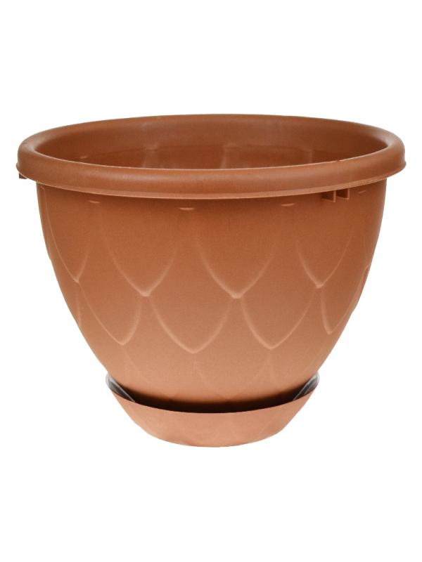 SERİNOVA SAKSI DAMLA MAKROME TAKIM NO 2 KİREMİT DM0208101