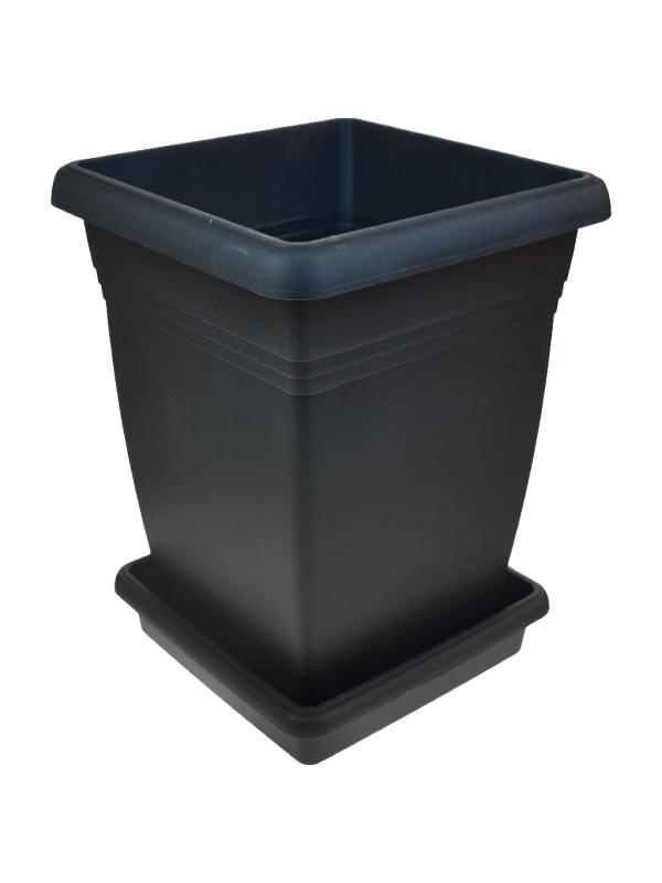 SERİNOVA SAKSI VİLLA KARE TAKIM NO 4 ANTRASİT VK0411102