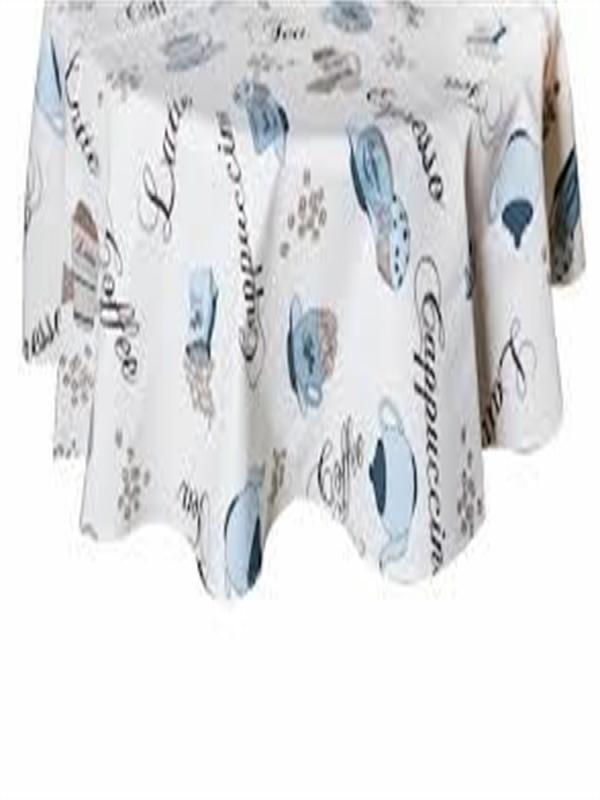 SERMAT MASA ÖRTÜSÜ YUVARLAK DİLİMLİ 140CM SRC0980