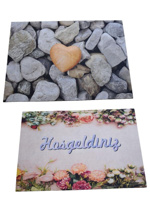 SERMAT PANAMA RENKLİ KAPI ÖNÜ PASP. 40*70 CM