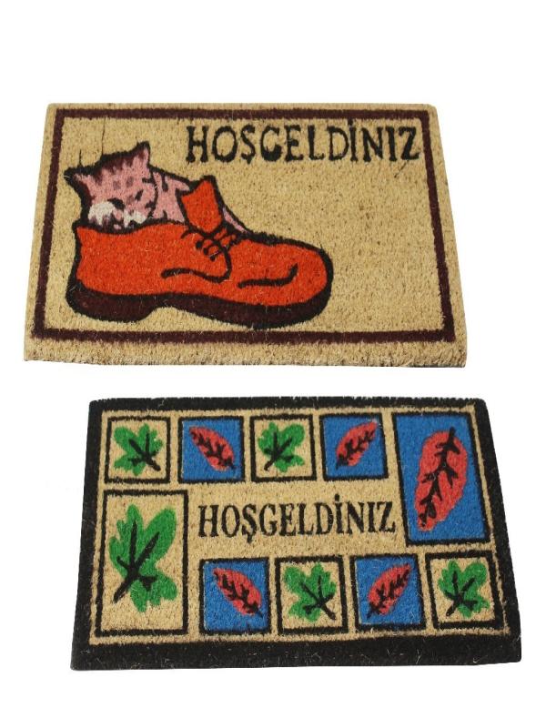 SERMAT PVC TABANLI KAPI ÖNÜ PASPASI 30*55 SRC0007