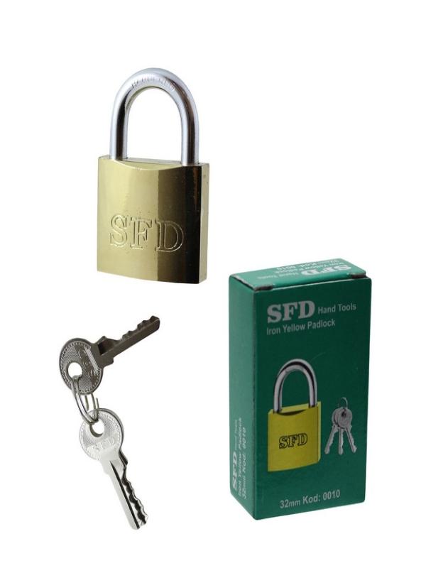 SFD SARI ASMA KİLİT 32 MM