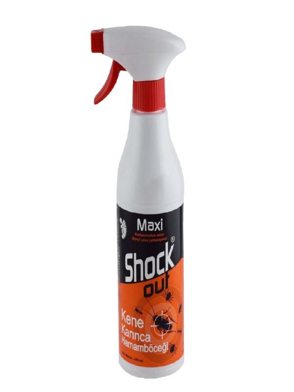SHOCK OUT MAXİ SPREY BÖCEK-KARINCA İLACI 1009