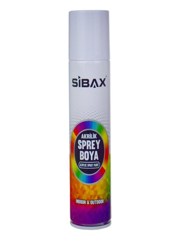 SİBAX AKRİLİK SPREY BOYA 250ML KAHVE RAL8016