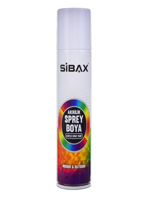 SİBAX AKRİLİK SPREY BOYA 250ML SARI RAL1018