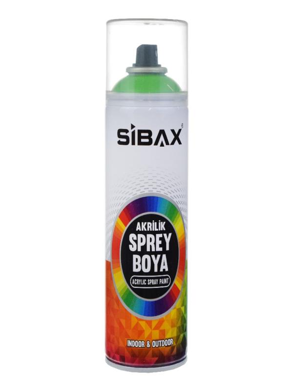 SİBAX AKRİLİK SPREY BOYA 400ML FISTIK YEŞİL RAL6018