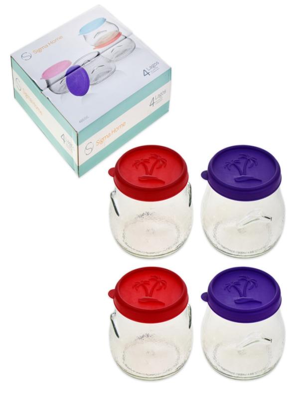 SİGMA HOME LAGOS SAKLAMA KABI 4 LÜ 420 CC SGM12110