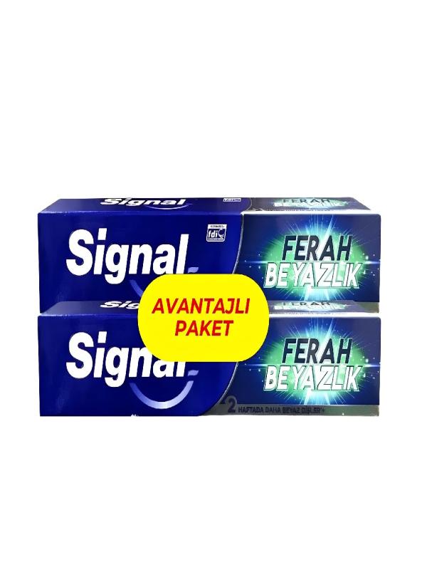 SİGNAL TP FERAH BEYAZLIK 2*50ML DİŞ MACUNU