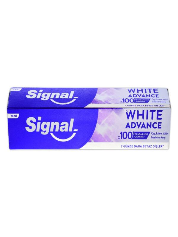 SİGNAL WHITE ADVANCE ÇAYTÜTÜN LEKELERİNE KARŞI 70 ML DİŞ MACUNU