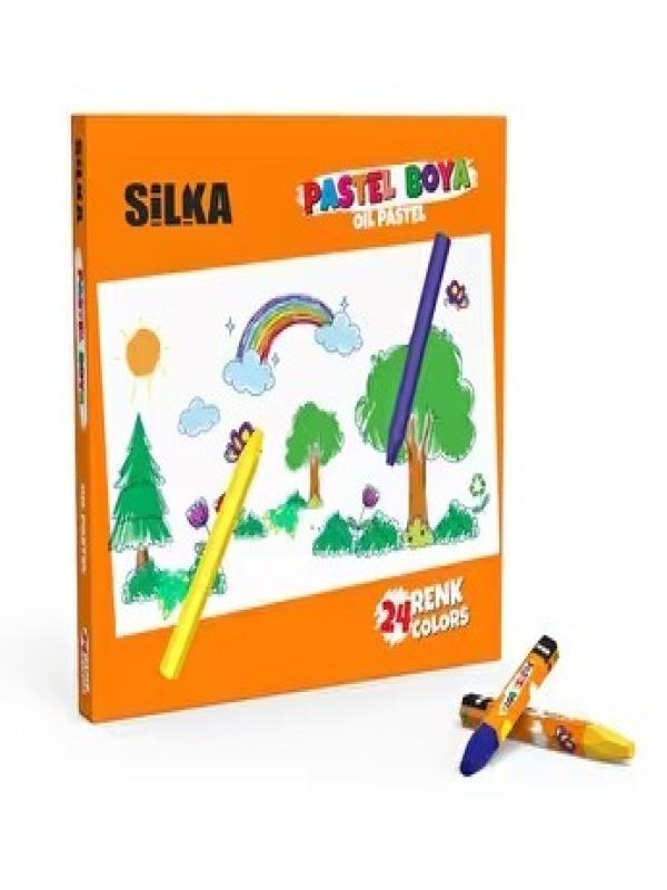 SİLKA SİLKA 24 LÜ PASTEL BOYA ART.1105